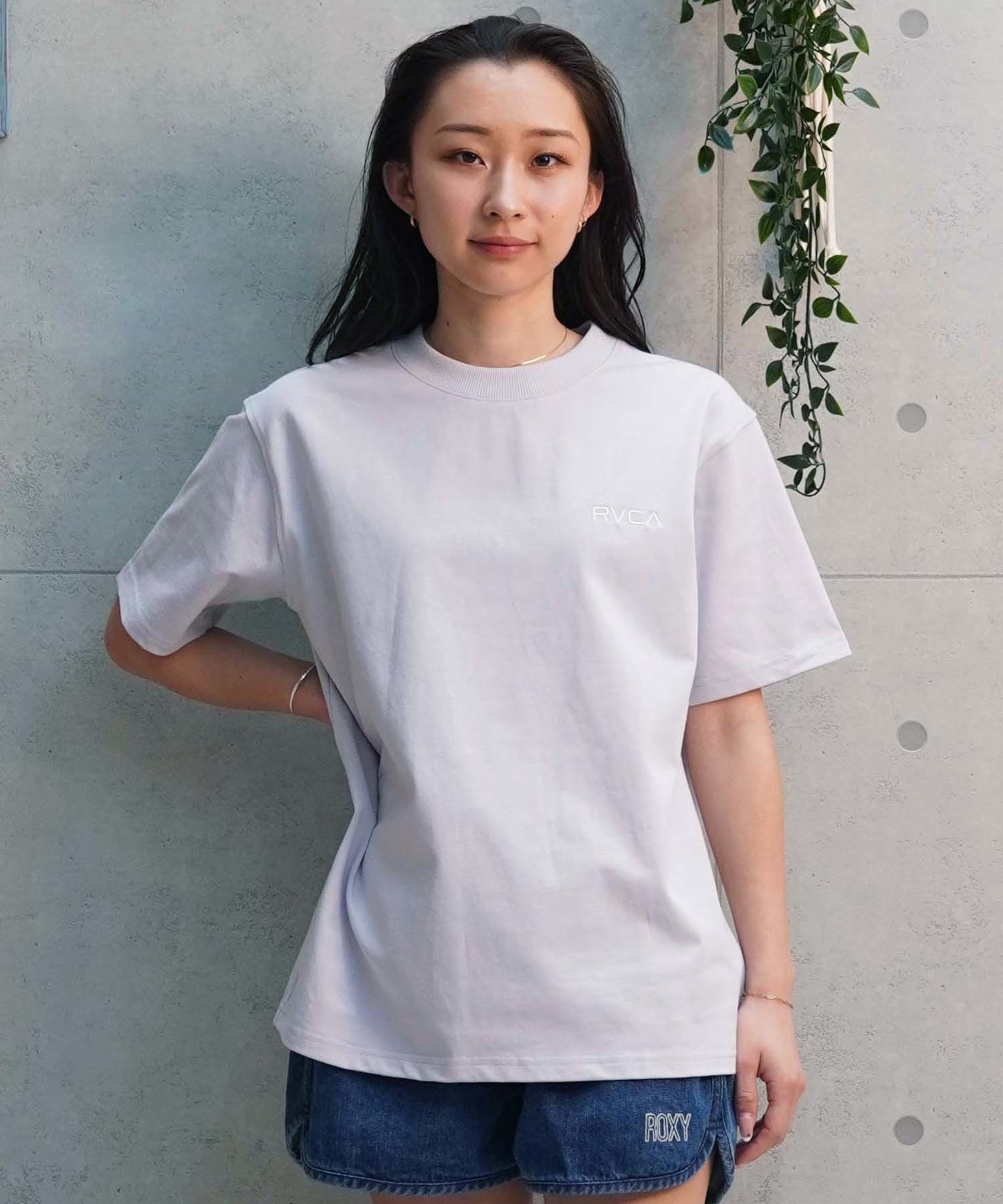 【ムラサキスポーツ限定】RVCA ルーカ レディース 半袖 Tシャツ バックプリント BE043-P20(BES0-S)