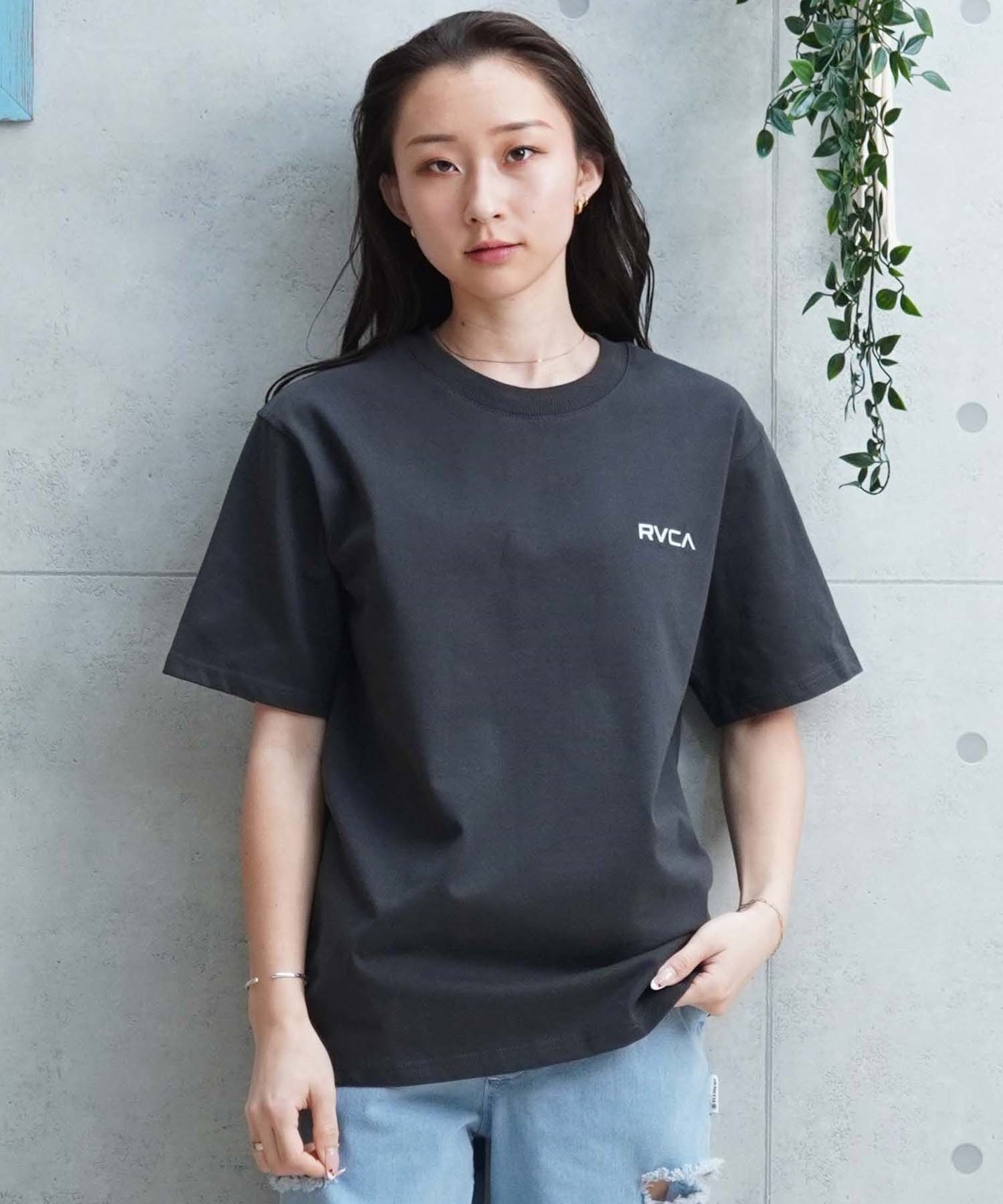 【マトメガイ対象】【ムラサキスポーツ限定】RVCA ルーカ レディース 半袖 Tシャツ バックプリント BE043-P20(WHT-S)