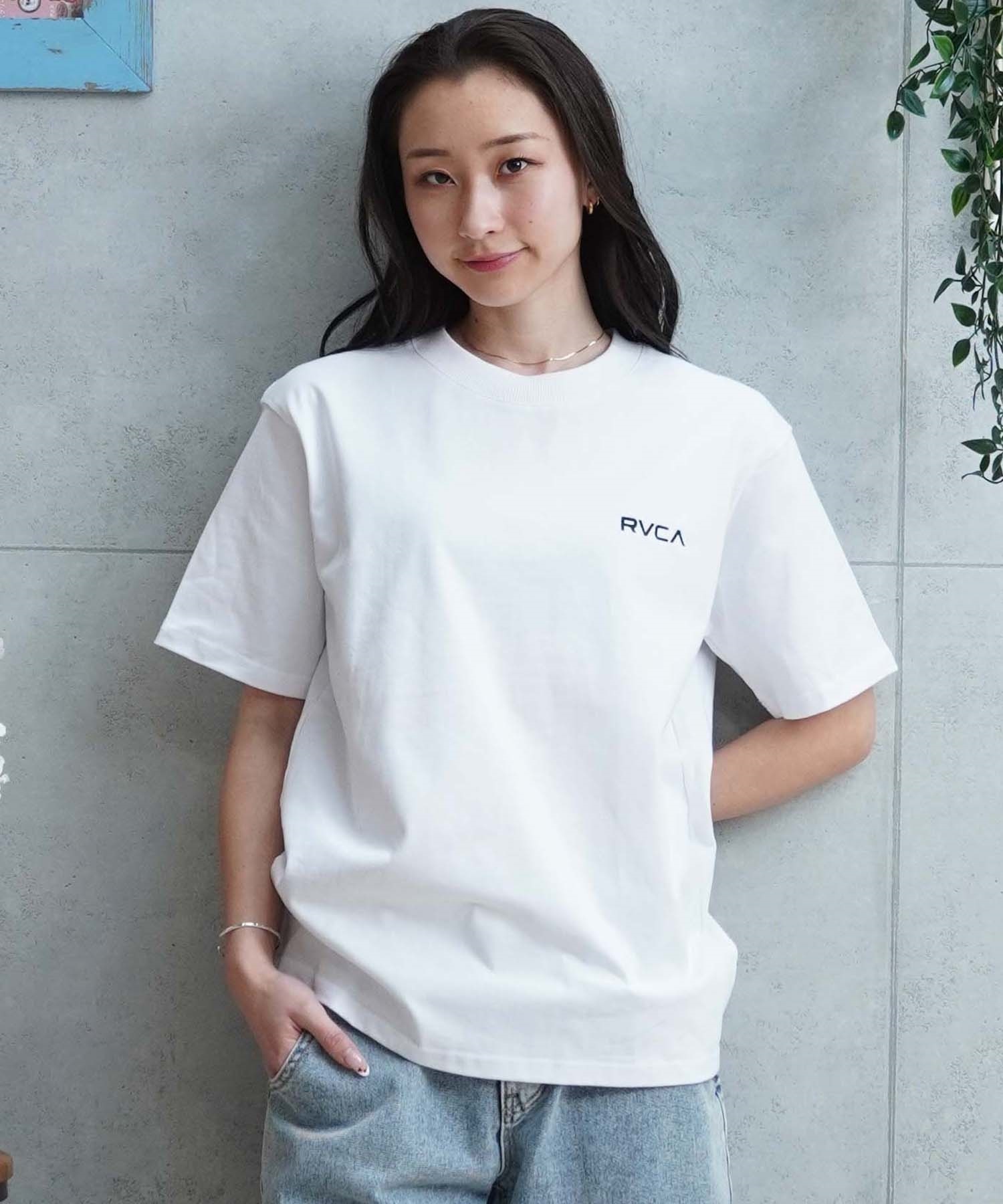 【クーポン対象】【ムラサキスポーツ限定】RVCA ルーカ レディース 半袖 Tシャツ バックプリント BE043-P20(FOG-S)