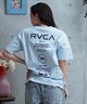 【クーポン対象】【ムラサキスポーツ限定】RVCA ルーカ レディース 半袖 Tシャツ バックプリント BE043-P20(WHT-S)