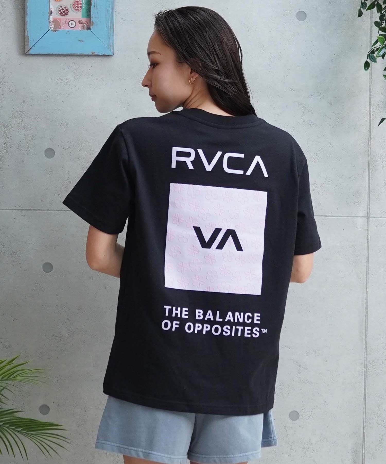 【ムラサキスポーツ限定】RVCA ルーカ レディース 半袖 Tシャツ バックプリント BE043-P21(SND-S)