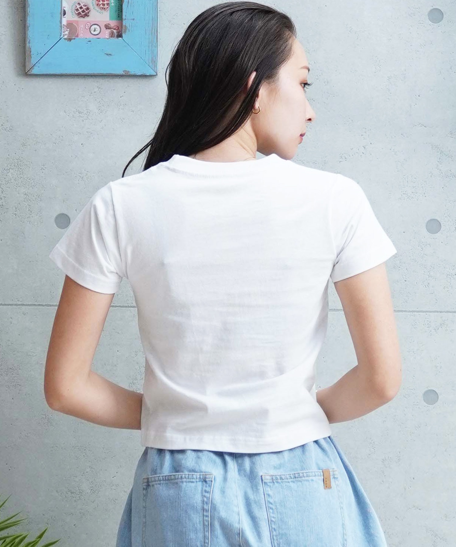 RVCA ルーカ レディース ショート丈Tシャツ ビックシルエット BE04C-222 RVCA ルーカ レディース 半袖Tシャツ チビT ブランドロゴ BE043