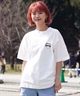 【ムラサキスポーツ限定】THRASHER スラッシャー レディース Tシャツ バーニングハートロゴ ボックスシルエット THML-24SPZOZO01(WHT-M)