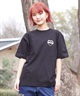 【マトメガイ対象】【ムラサキスポーツ限定】THRASHER スラッシャー レディース Tシャツ バーニングハートロゴ ボックスシルエット THML-24SPZOZO01(BLK-M)