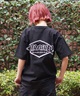 【マトメガイ対象】【ムラサキスポーツ限定】THRASHER スラッシャー レディース Tシャツ ダイアモンドロゴ ボックスシルエット THML-24SPZOZO02(BLK-M)