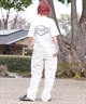 【ムラサキスポーツ限定】THRASHER スラッシャー レディース Tシャツ ダイアモンドロゴ ボックスシルエット THML-24SPZOZO02(WHT-M)