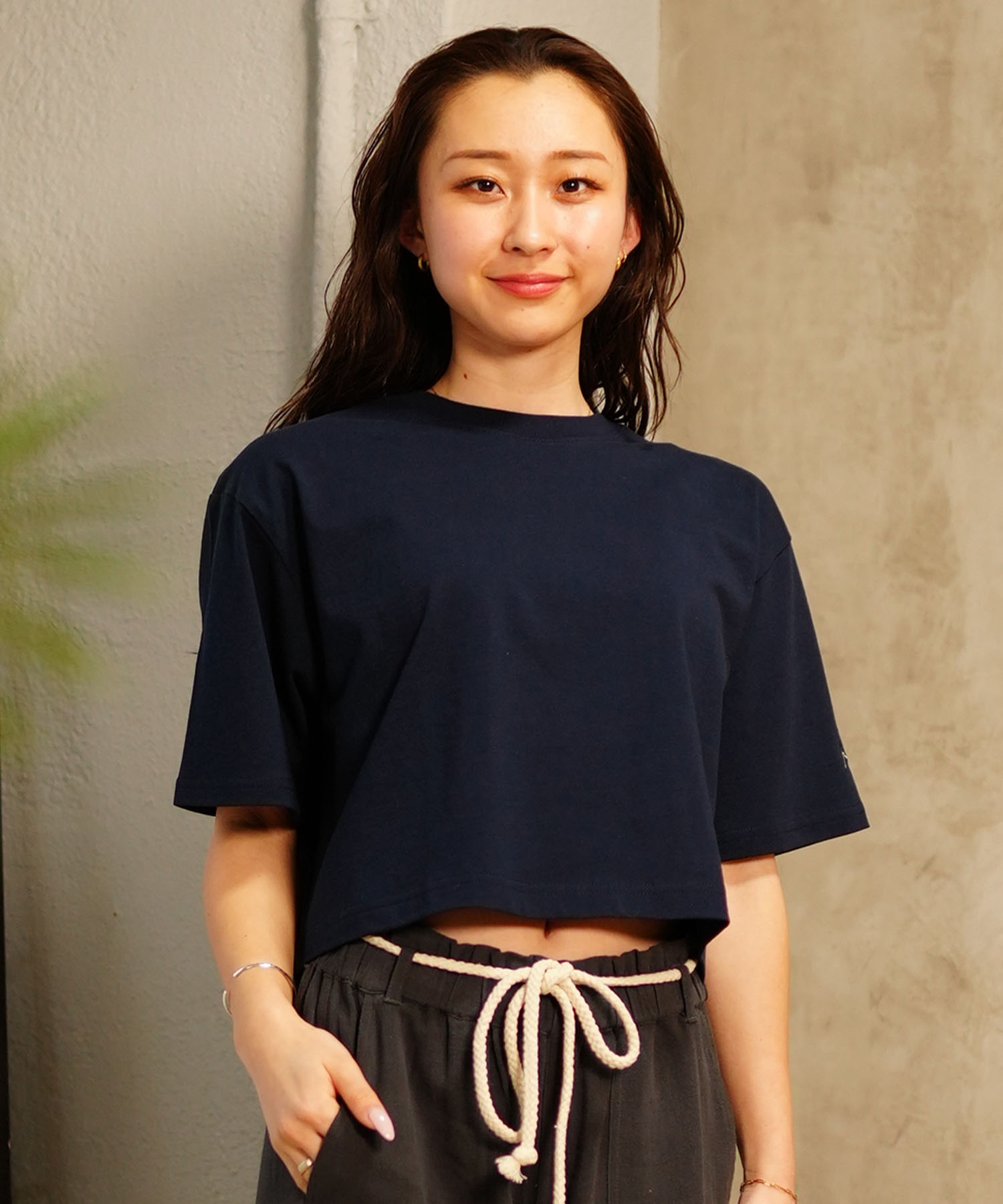 RIKKA FEMME リッカファム レディース ショートTシャツ 無地