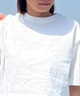 【マトメガイ対象】RIKKA FEMME リッカファム レディース ショートTシャツ 無地 ショート丈 RF24SS20(WHT-FREE)