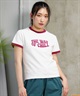 RIKKA FEMME リッカファム レディース リンガー 半袖 Tシャツ RF24SS24(GRN-FREE)