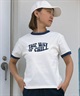 RIKKA FEMME リッカファム レディース リンガー 半袖 Tシャツ RF24SS24(RED-FREE)