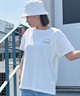 【マトメガイ対象】RIKKA FEMME リッカファム レディース 半袖 Tシャツ ワンポイント RF24SS25(NAV-FREE)