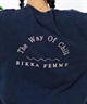 RIKKA FEMME リッカファム レディース 半袖 Tシャツ ピグメントデザインT RF24SS26(NAV-FREE)