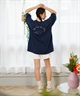 RIKKA FEMME リッカファム レディース 半袖 Tシャツ ピグメントデザインT RF24SS26(CGY-FREE)