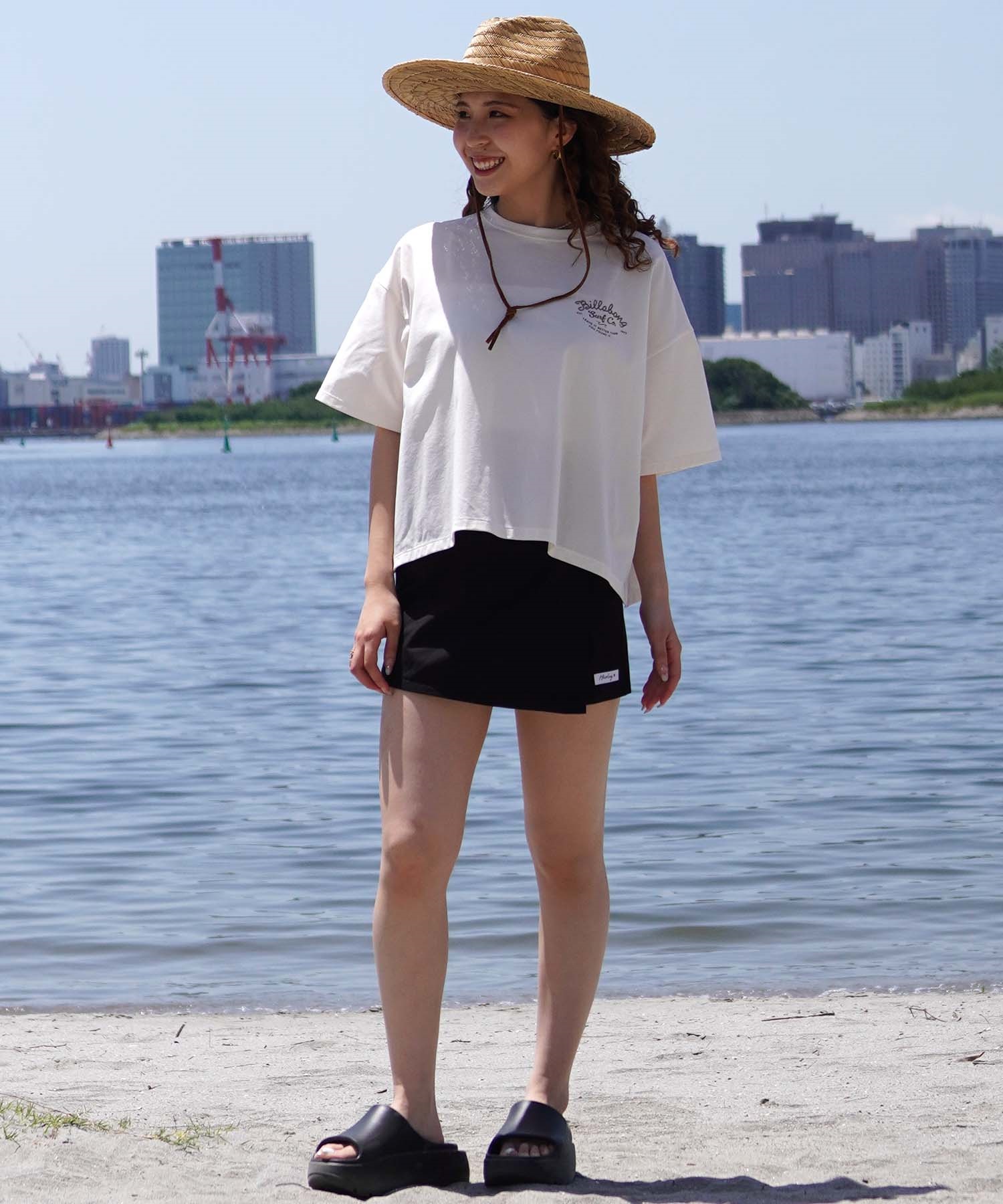 BILLABONG レディース HIGH NECK SHADOW TROPIC BIKINI 水着