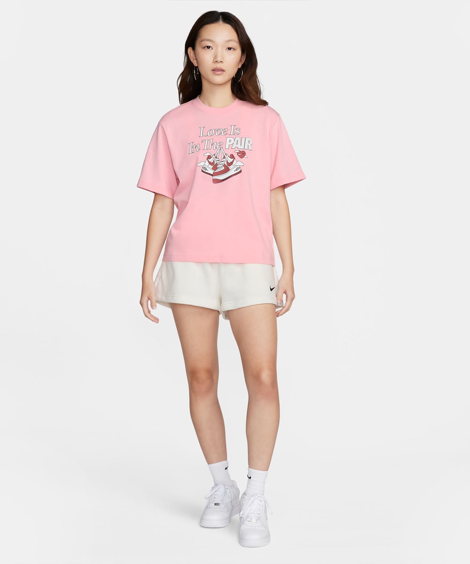 NIKE ナイキ NSW OC 1 ボクシー VDAY レディース 半袖Tシャツ FQ8871-690(690-S)