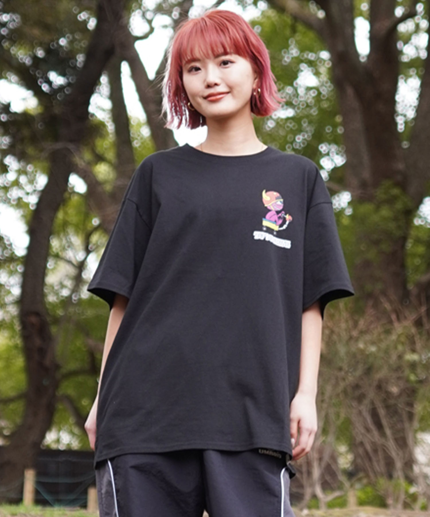 【ムラサキスポーツ限定】 TOY MACHINE トイマシーン レディース 半袖 Tシャツ オーバーサイズ DESI LTD MTMSEST15(BLUE-M)