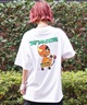 【ムラサキスポーツ限定】 TOY MACHINE トイマシーン レディース 半袖 Tシャツ オーバーサイズ DESI LTD MTMSEST15(WHITE-M)