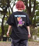 【ムラサキスポーツ限定】 TOY MACHINE トイマシーン レディース 半袖 Tシャツ オーバーサイズ DESI LTD MTMSEST15(BLUE-M)