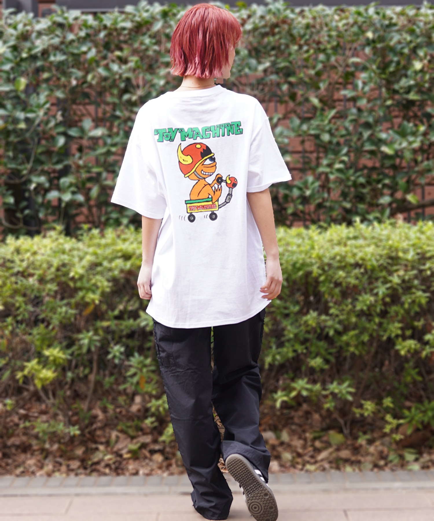 【ムラサキスポーツ限定】 TOY MACHINE トイマシーン レディース 半袖 Tシャツ オーバーサイズ DESI LTD MTMSEST15(BLUE-M)