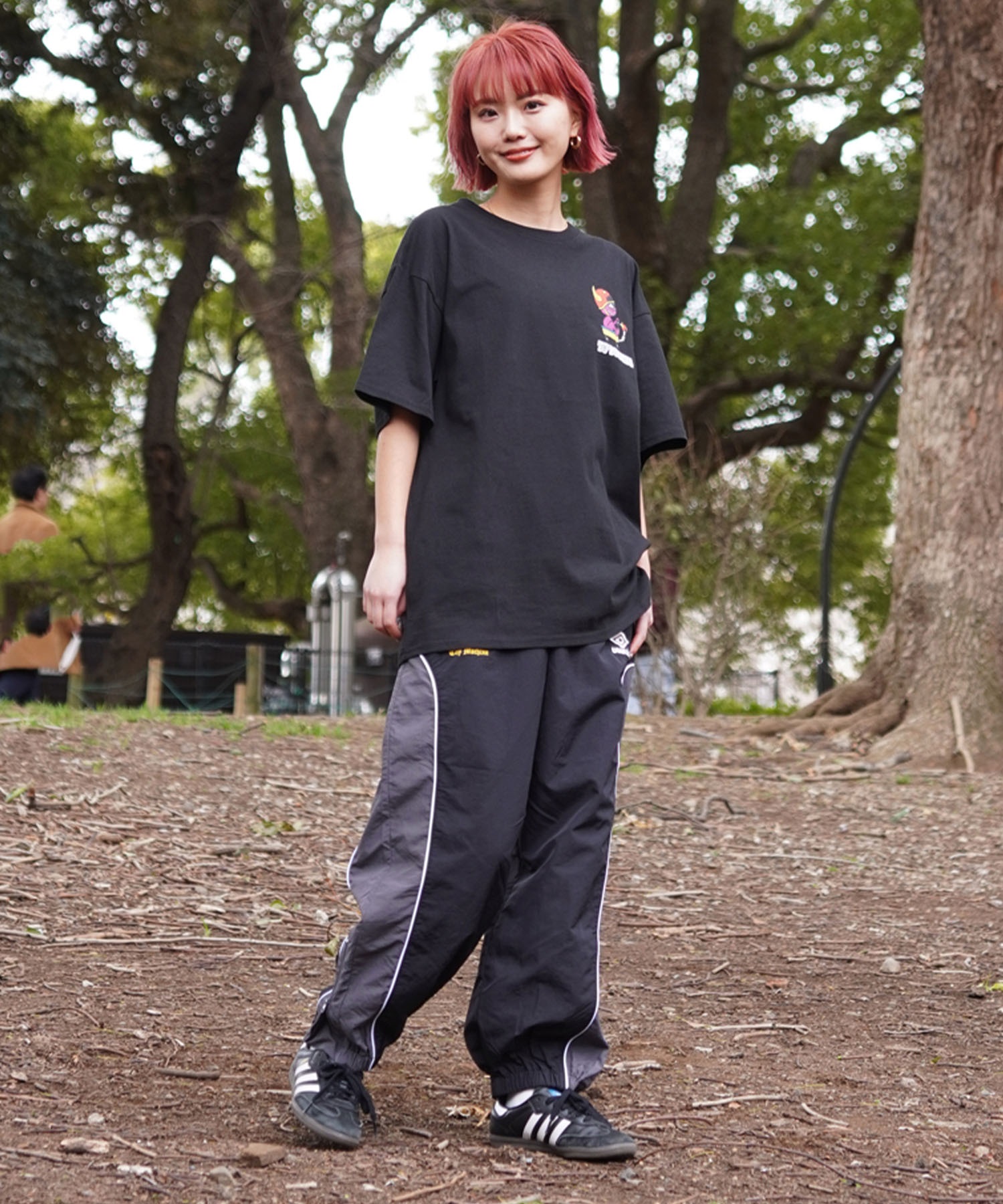 【ムラサキスポーツ限定】 TOY MACHINE トイマシーン レディース 半袖 Tシャツ オーバーサイズ DESI LTD MTMSEST15(WHITE-M)