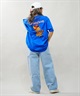 【ムラサキスポーツ限定】 TOY MACHINE トイマシーン レディース 半袖 Tシャツ オーバーサイズ DESI LTD MTMSEST15(BLUE-M)