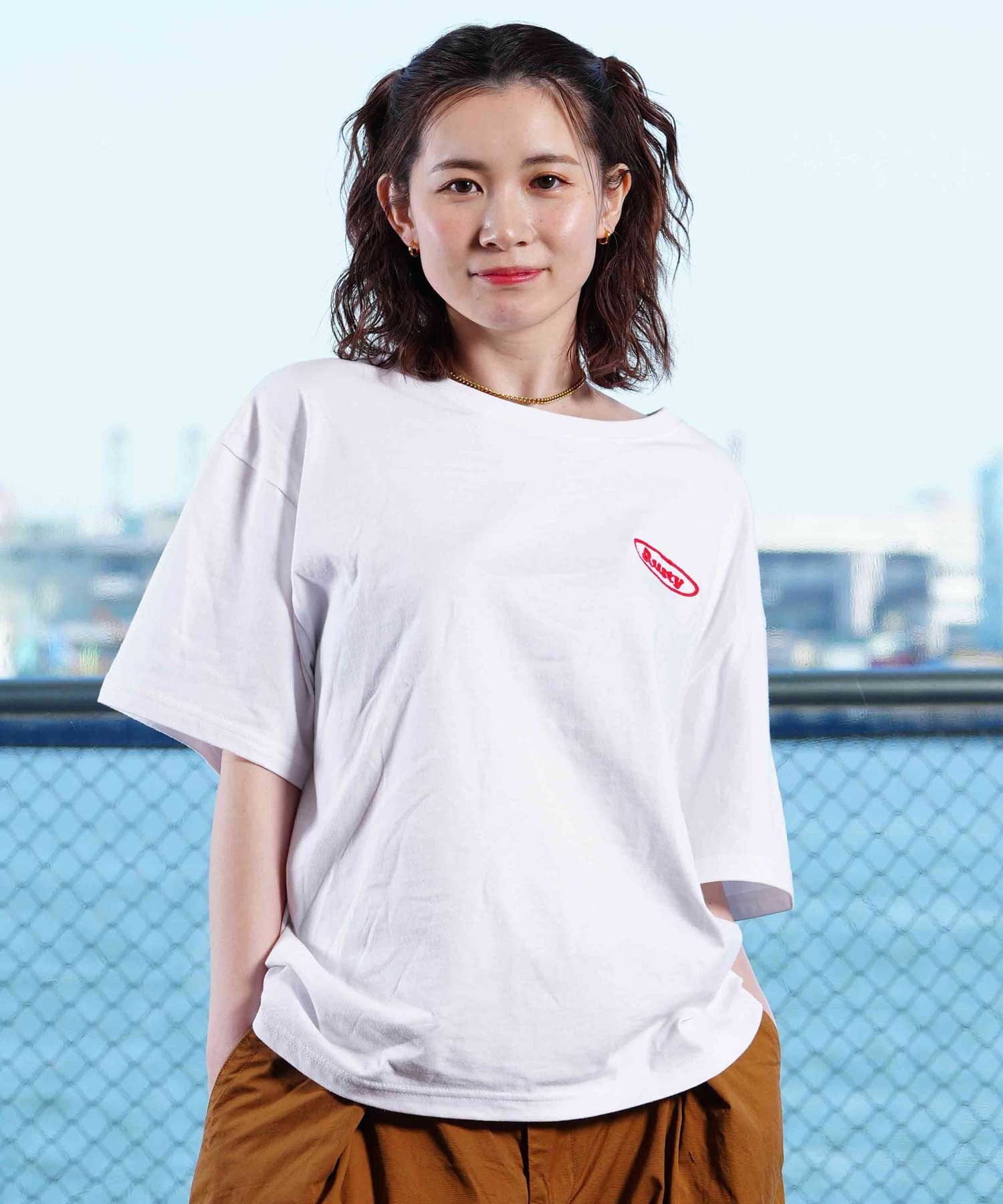 RUSTY ラスティー レディース 半袖 Tシャツ LOGO 924506(PPL-M)