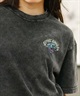 SANTACRUZ サンタクルーズ レディース 半袖 Tシャツ ピグメント加工 オーバーサイズ ユニセックス ムラサキスポーツ限定 502242436(MNRBK-M)