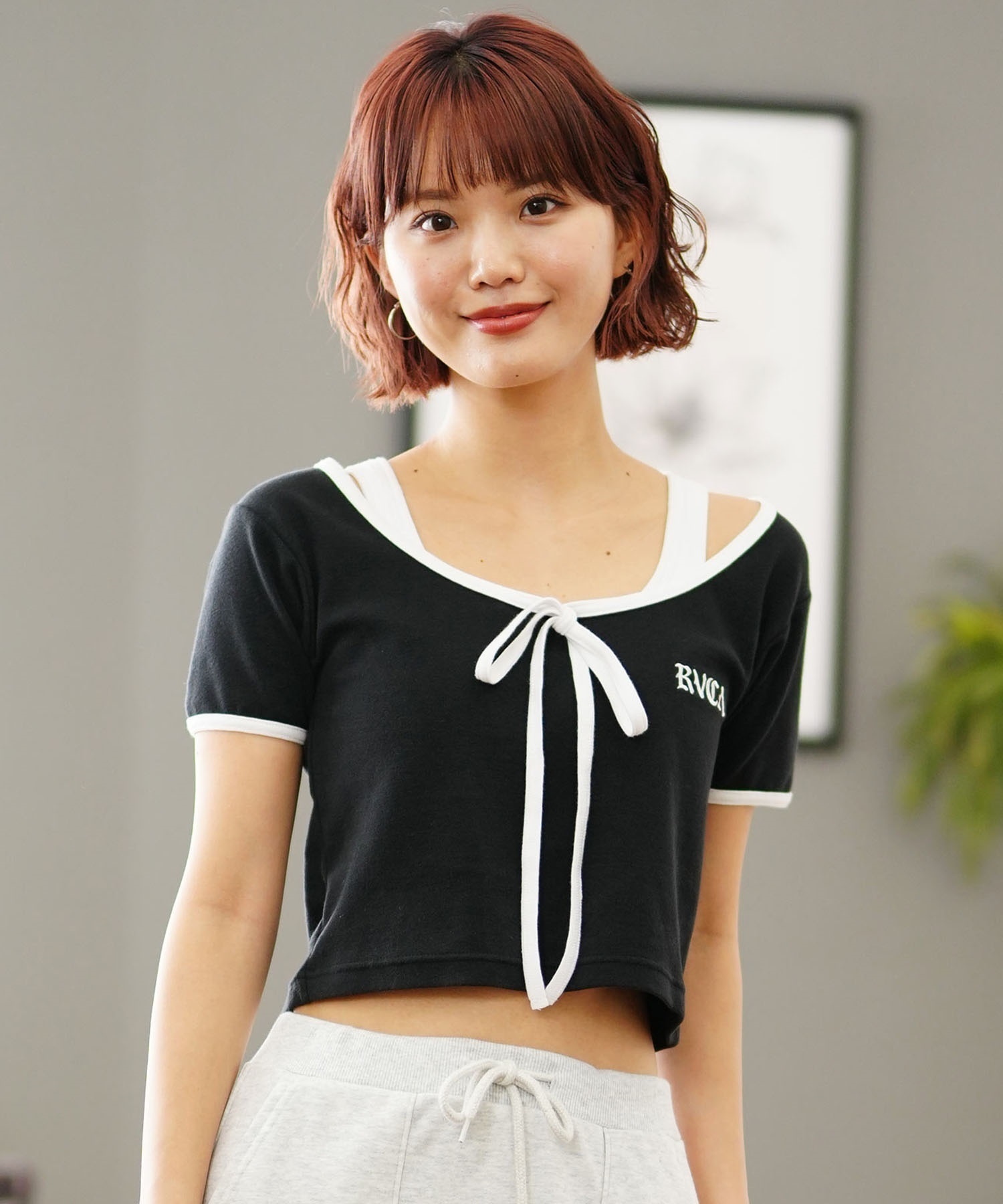 tシャツ 「RVCA/ルーカ」25SS レディース半袖Tシャツ/半袖ワンポイントロゴTシャツ レディース 楽天市場】【SALE】 ルーカ RVCA レディース 半袖 Tシャツ BB043