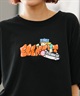 ELEMENT エレメント レディース 半袖 Tシャツ ロゴ ショート丈 クロップド丈 BE02C-261(WHT-M)
