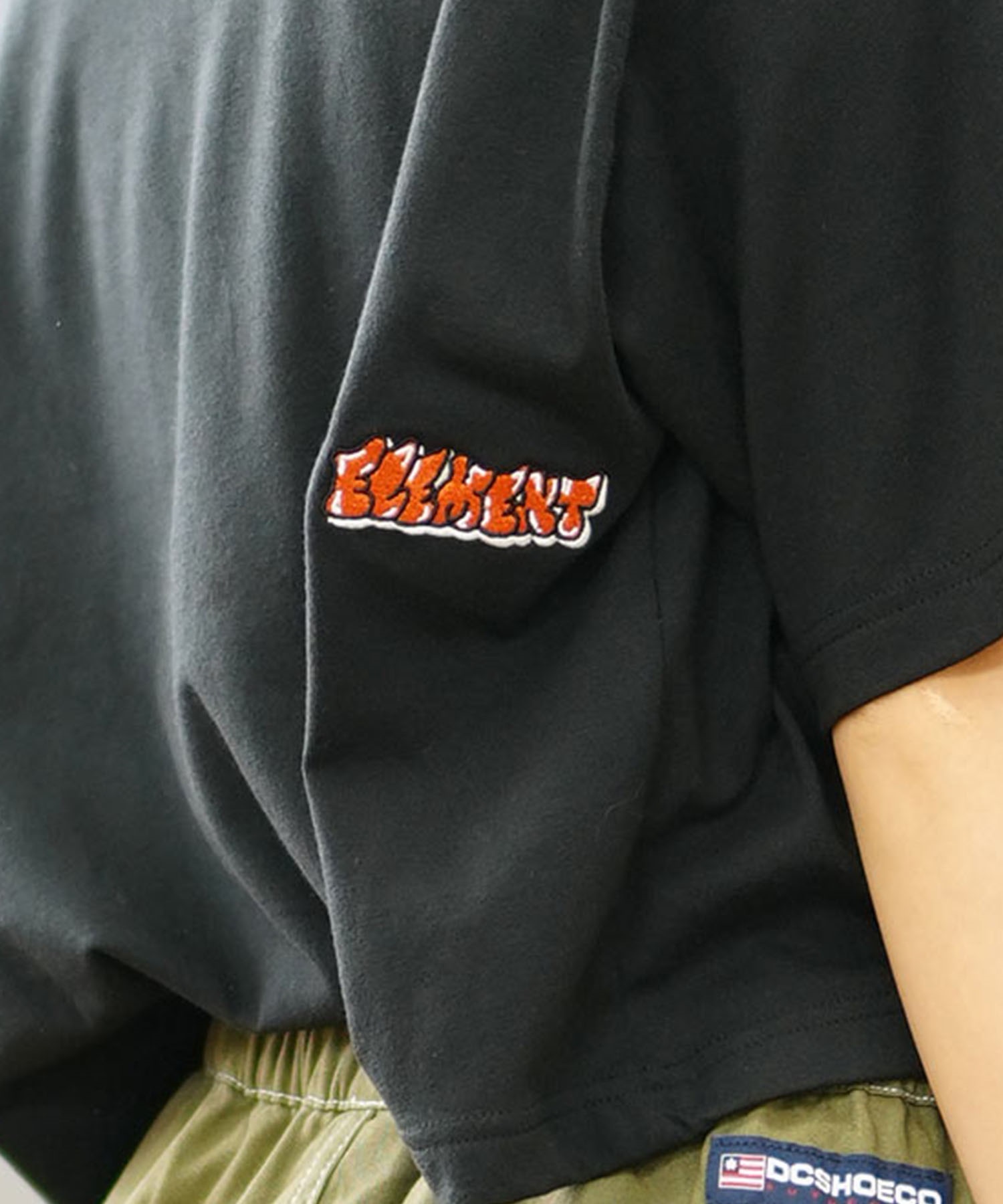 ELEMENT エレメント レディース 半袖 Tシャツ ロゴ ショート丈