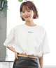 RVCA ルーカ レディース ショート丈Tシャツ ビックシルエット BE04C-222(GDY0-S)