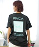 【クーポン対象】RVCA ルーカ バックプリントTシャツ レディース 半袖 Tシャツ オーバーサイズ BE04C-P21(WPK-S)