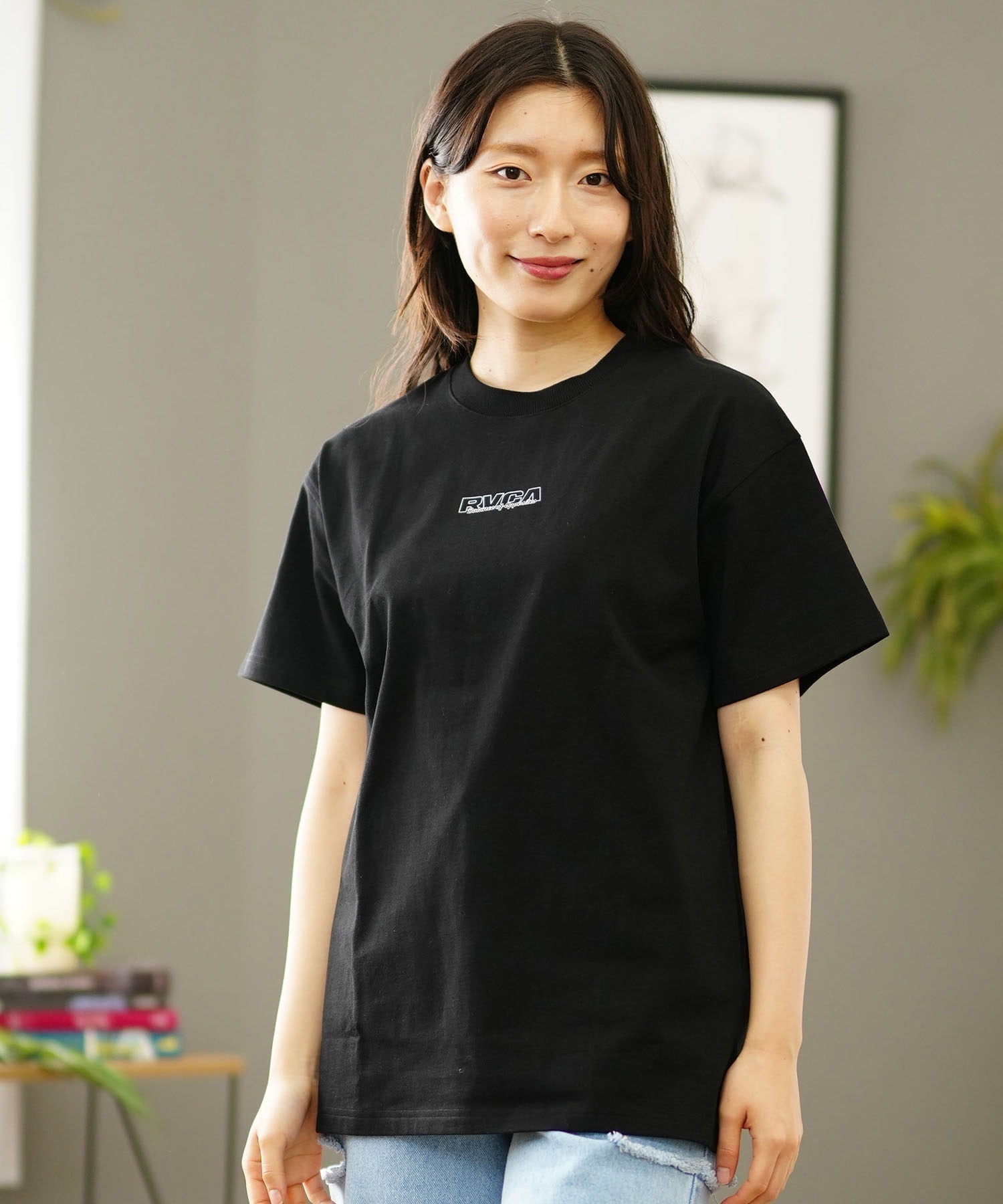 RVCA ルーカ バックプリントTシャツ レディース 半袖 Tシャツ