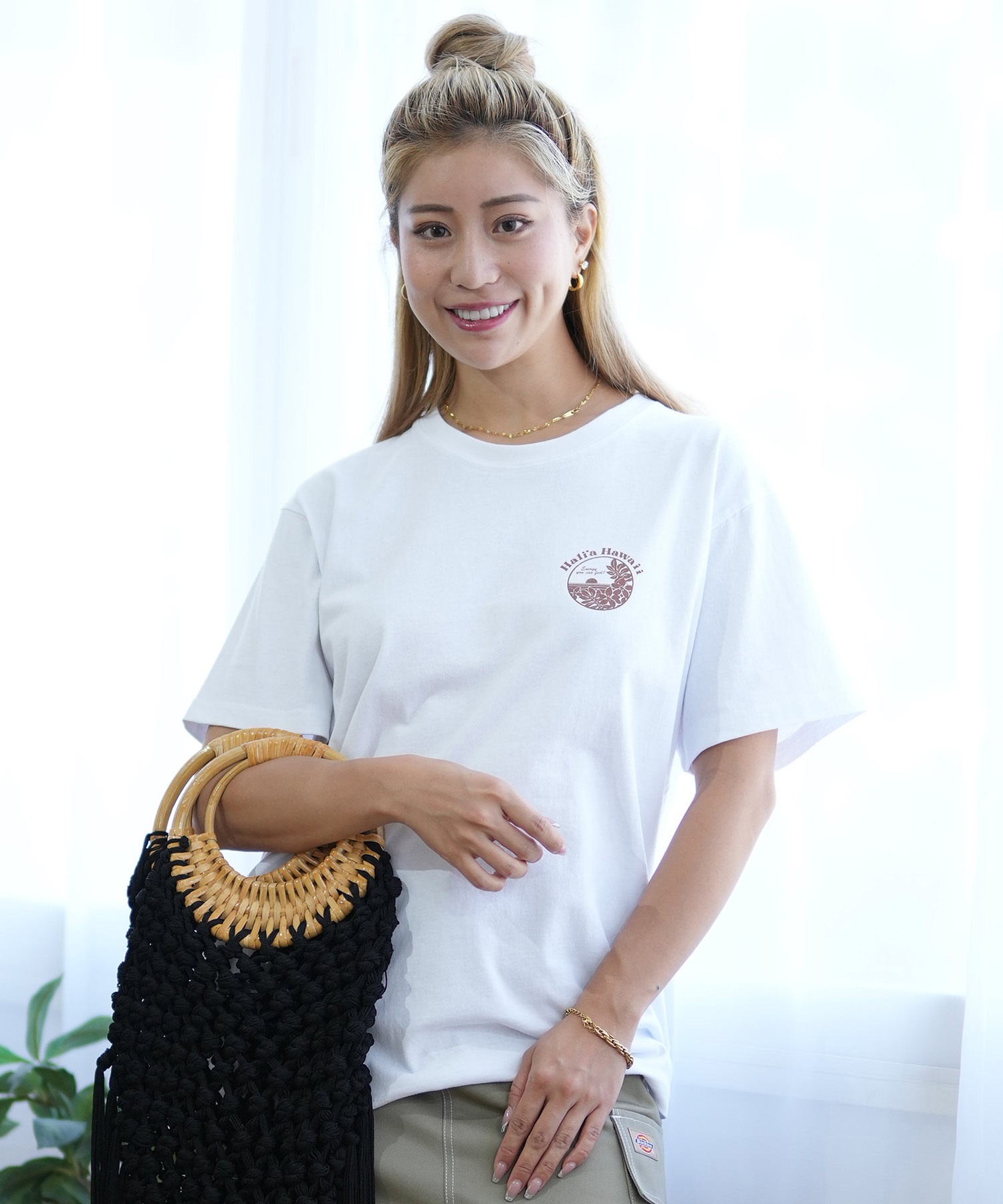 ALOHA PEOPLE/アロハピープル 半袖Tシャツ MOAP24SL008 ショート