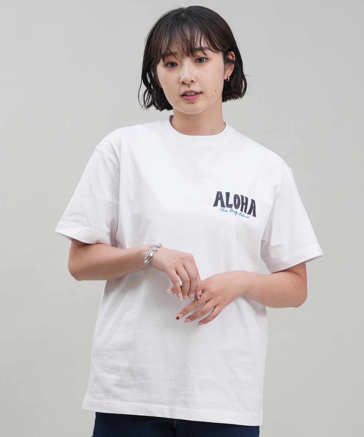 HULALANI フララニ 半袖 Tシャツ レディース バックプリント
