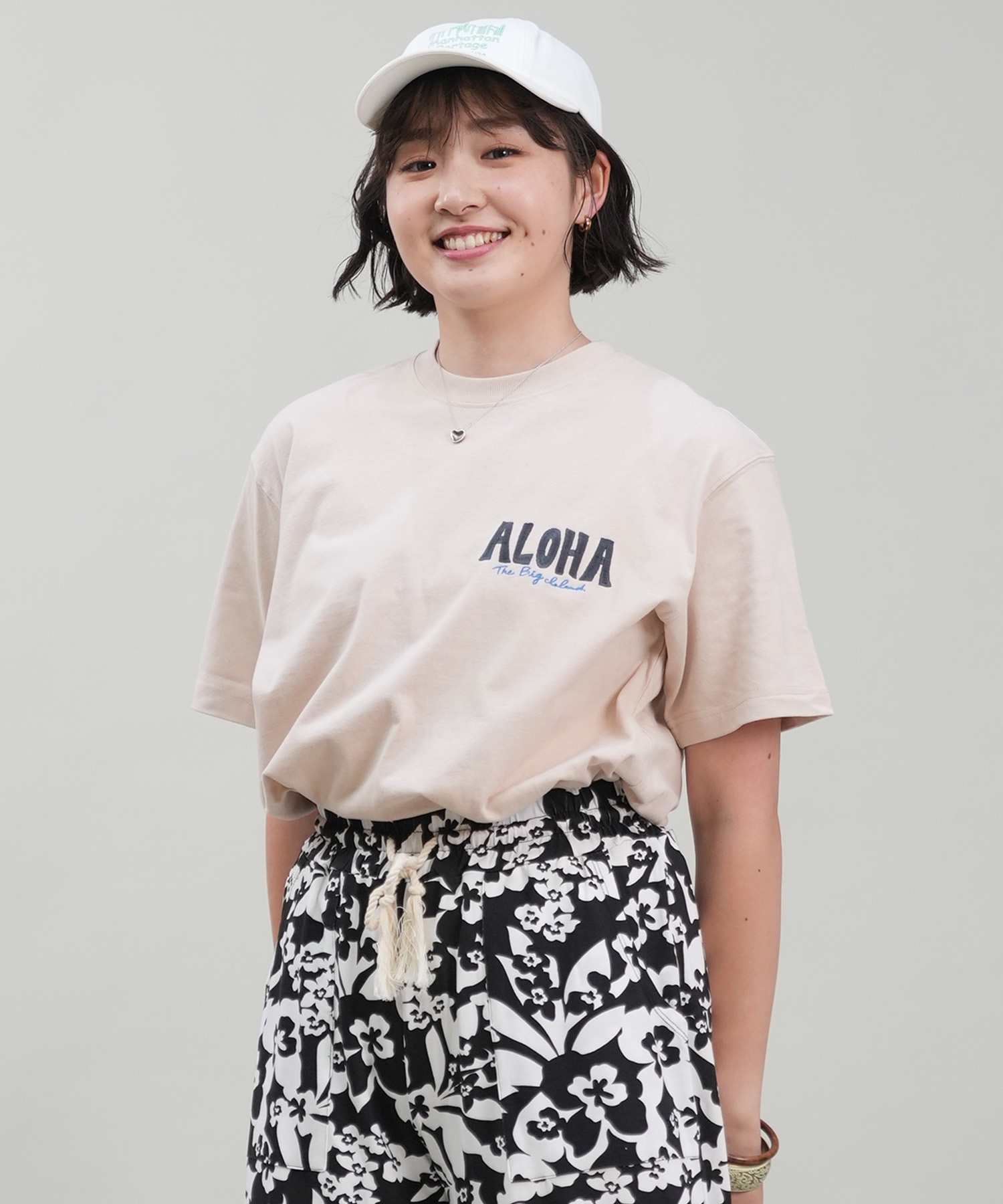 HULALANI フララニ 半袖 Tシャツ レディース バックプリント