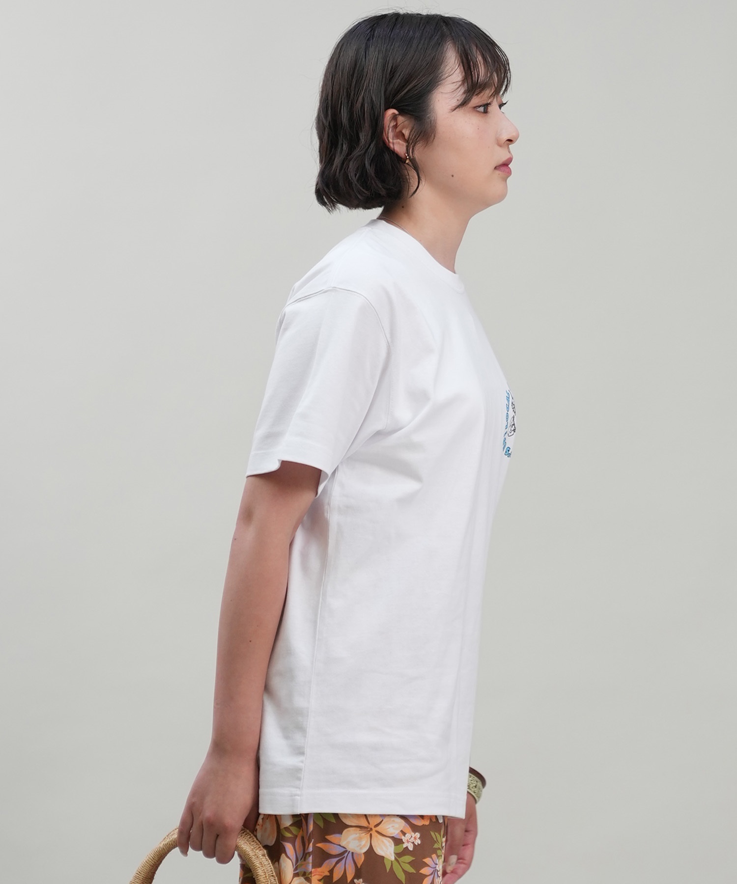 APRS SURF 売れ筋商品|||アプレ サーフ Tシャツ トップス レディース T-shirts White SURF'S UP サーフズアップ レディース Tシャツ 半袖 バック
