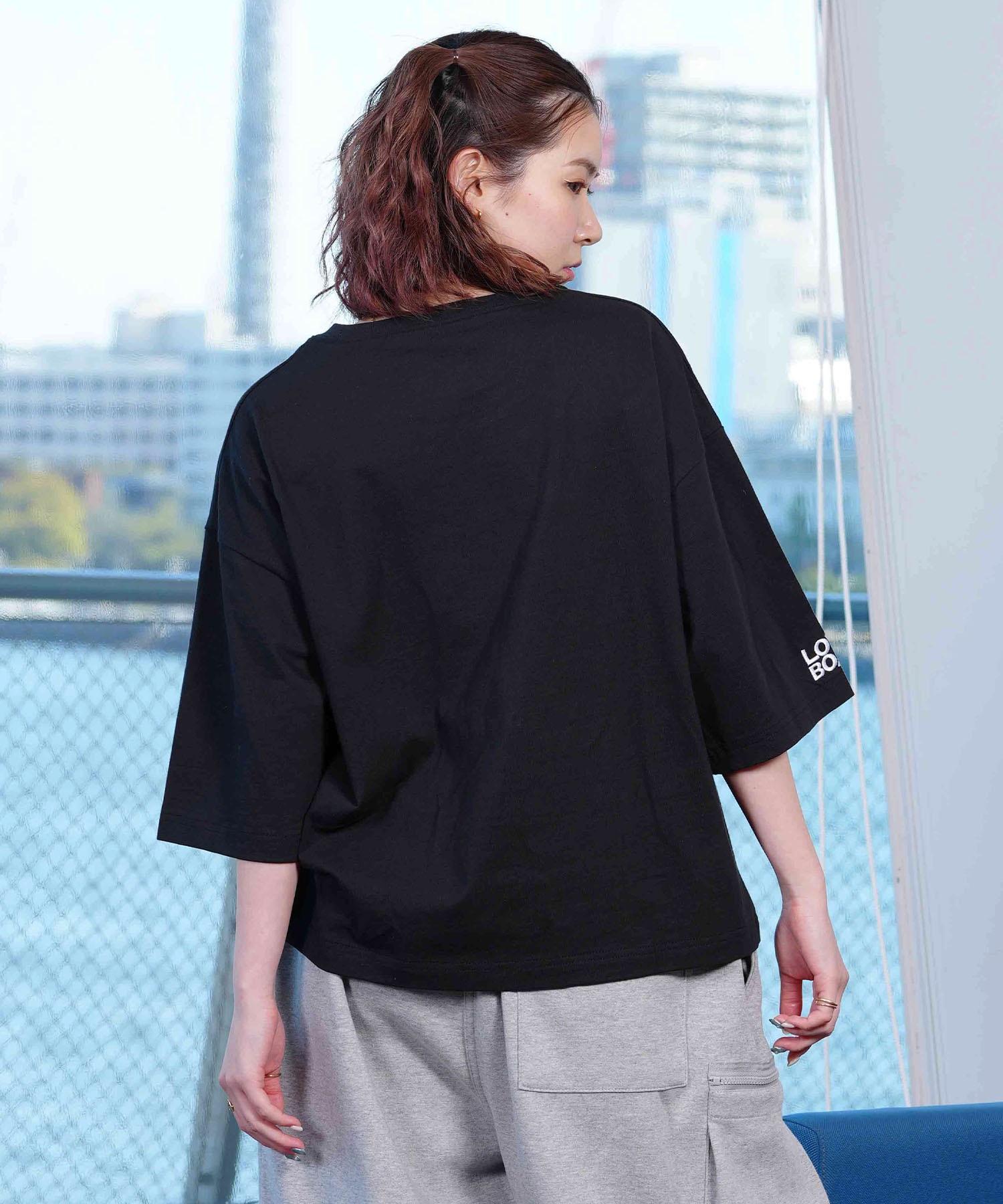 【美品】 人気 BoTT ボット 半袖 シャツ サテン keiju 24SS MEN DOT MESH COOL ワイドスプレッドカラー 半袖ポロシャツ