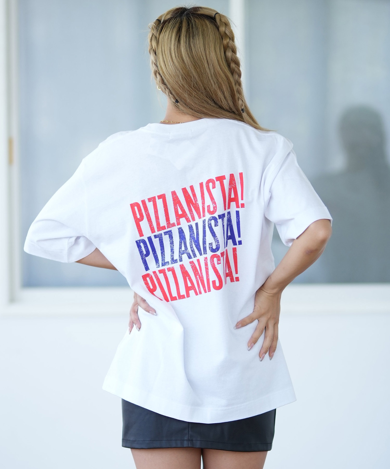 tシャツ Lisa Pina Colada Tシャツ レディース PIZZANISTA ピッザニスタ 半袖 Tシャツ レディース バック
