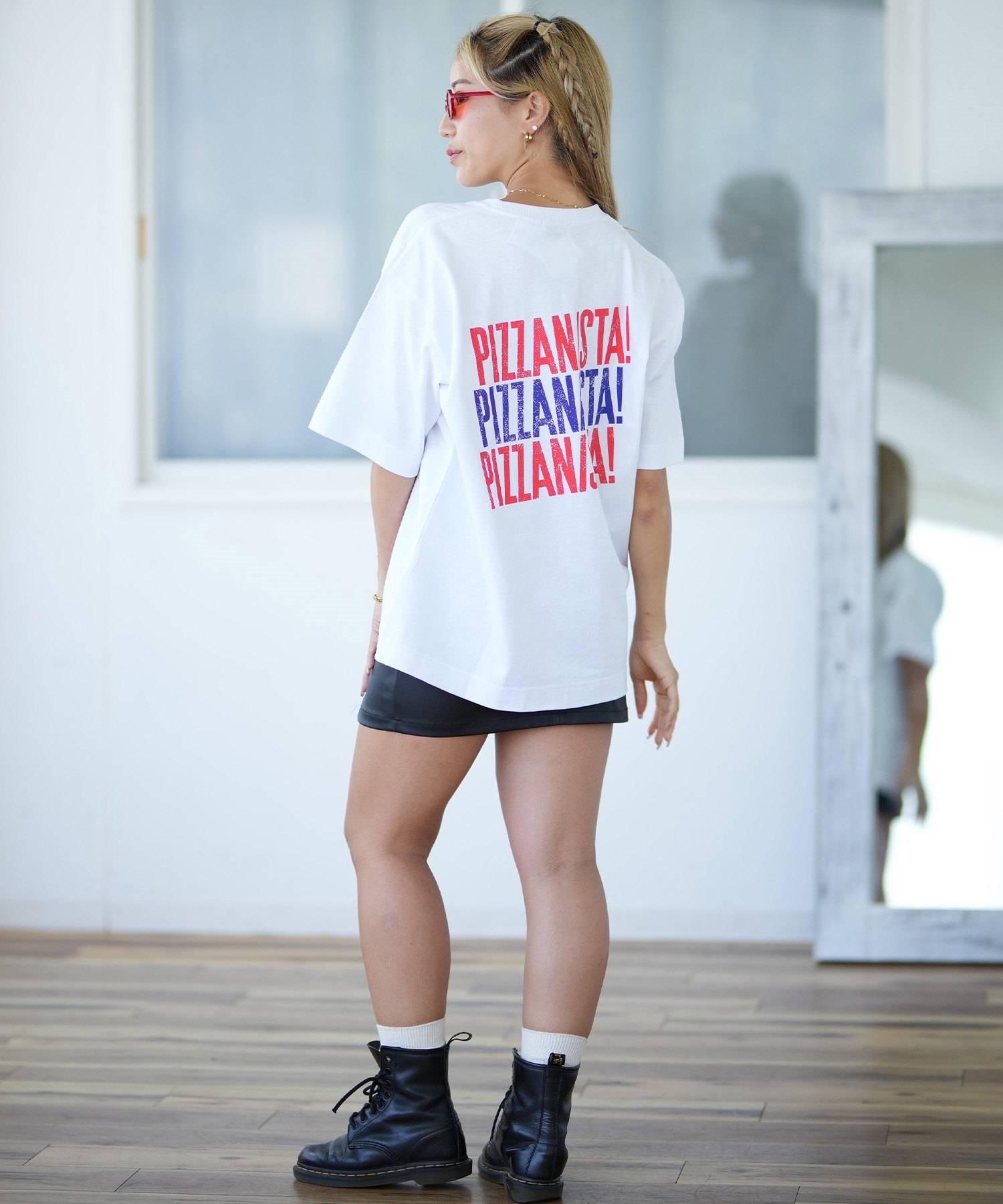 PIZZANISTA ピッザニスタ 半袖 Tシャツ レディース バック