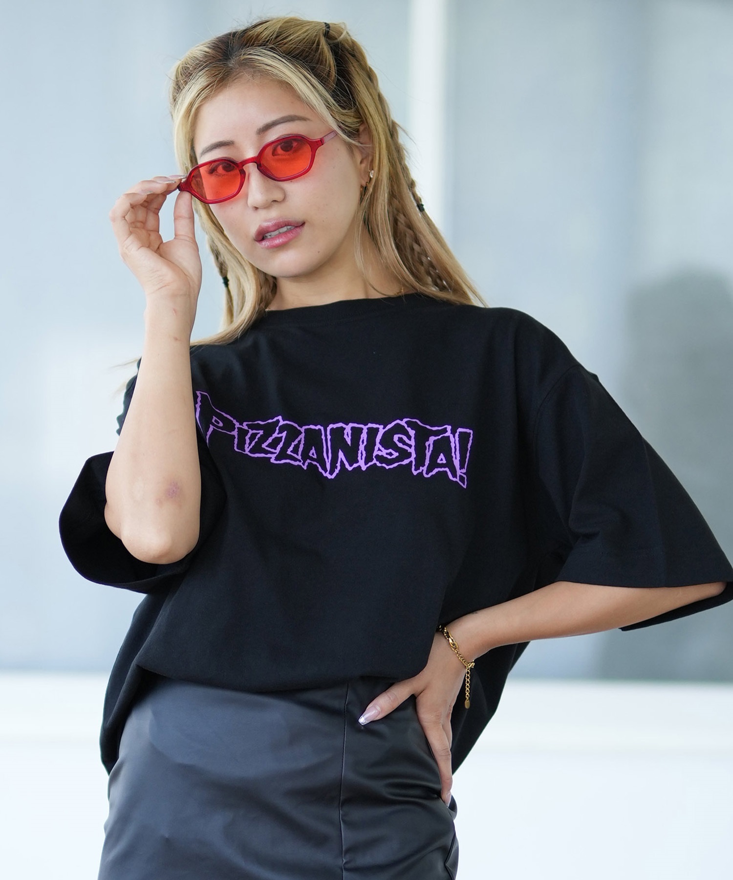 PIZZANISTA ピッザニスタ 半袖 Tシャツ レディース バック