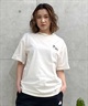 X-girl/エックスガール CAMO TRIPLE LOGO SS TEE 105242011037 レディース Tシャツ ムラサキスポーツ限定(WHITE-M)