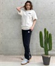 【マトメガイ対象】X-girl/エックスガール CAMO TRIPLE LOGO SS TEE 105242011037 レディース Tシャツ ムラサキスポーツ限定(WHITE-M)