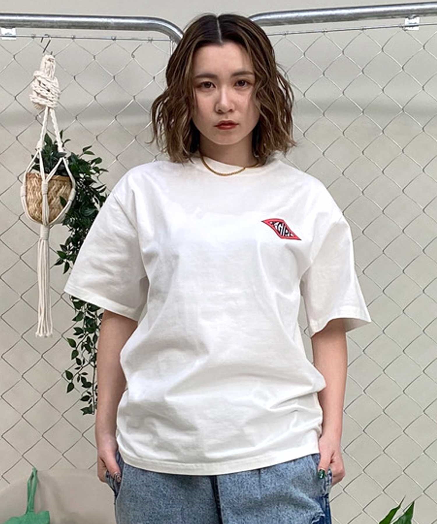 【マトメガイ対象】X-girl/エックスガール DIAMOND LOGO SS TEE 105242011038 レディース  Tシャツ ムラサキスポーツ限定(BLUE-M)