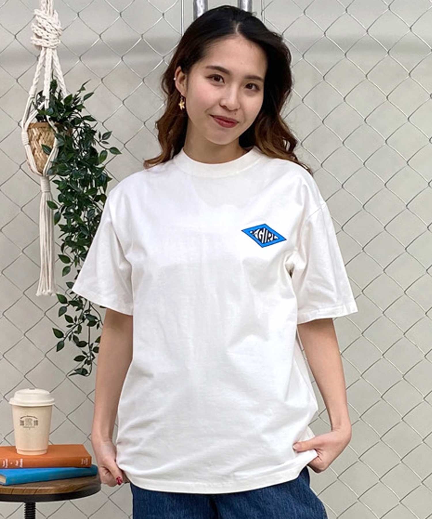 X-girl/エックスガール DIAMOND LOGO SS TEE 105242011038 レディース  Tシャツ ムラサキスポーツ限定(RED-M)