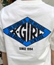 X-girl/エックスガール DIAMOND LOGO SS TEE 105242011038 レディース  Tシャツ ムラサキスポーツ限定(BLUE-M)