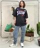 X-girl/エックスガール GAME SHIRT SS BIG TEE 105242011040 レディース  Tシャツ ムラサキスポーツ限定(WHITE-S)