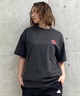 X-girl/エックスガール LIP SS TEE 105242011043 レディース  Tシャツ ムラサキスポーツ限定(BLACK-M)