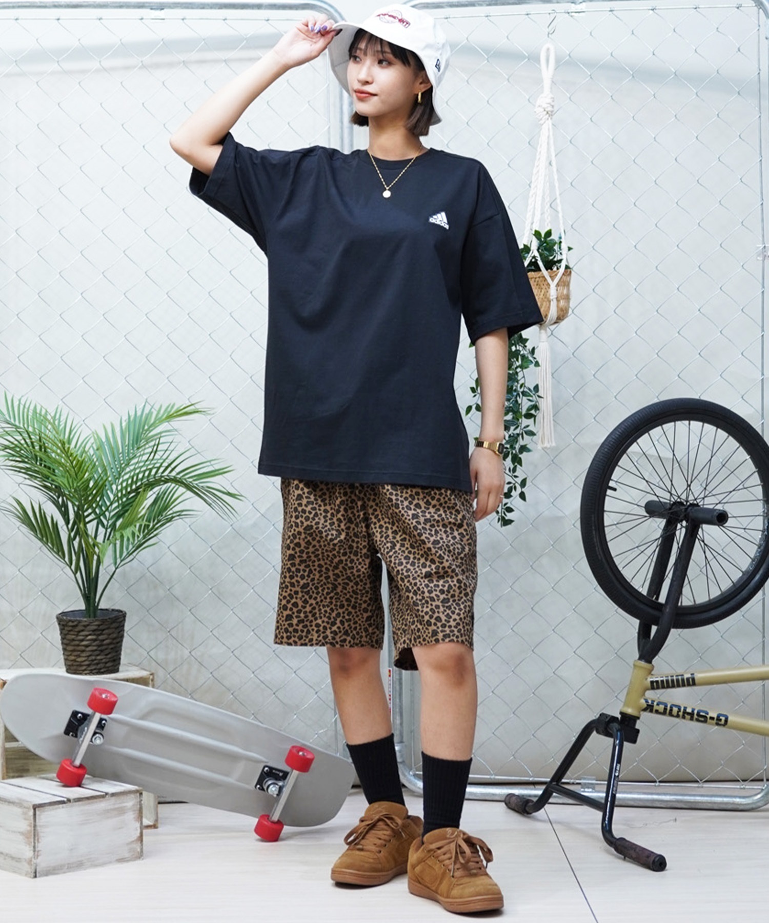 adidas アディダス レディース 半袖 Tシャツ ワンポイントロゴ