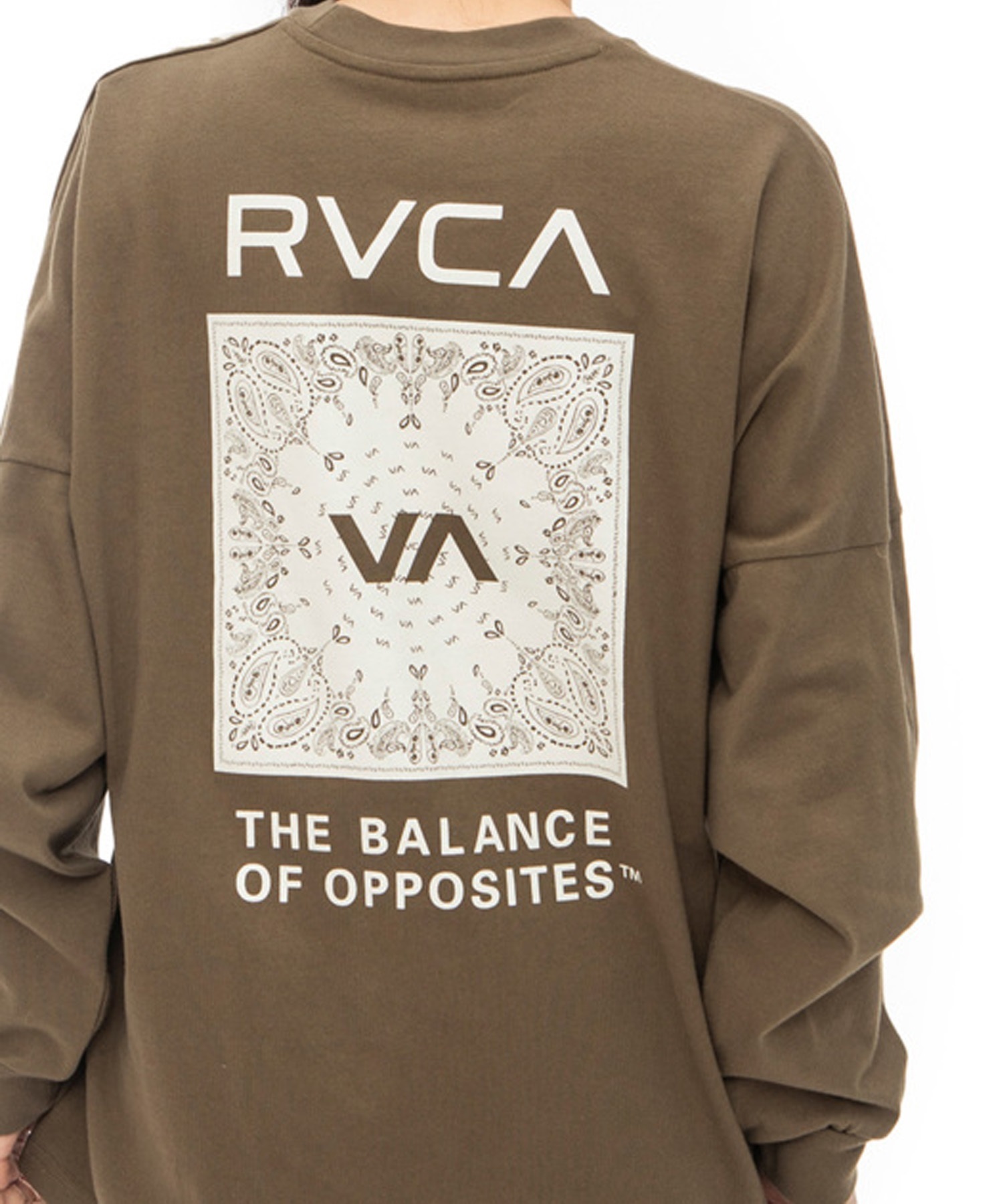 RVCA ルーカ BANDANA LS TEE レディース 長袖 Tシャツ ロンT